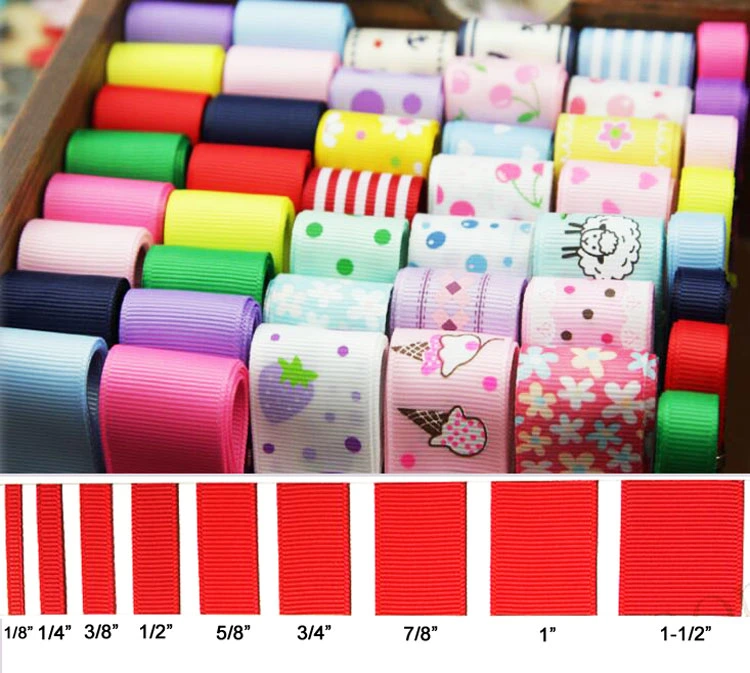 Cheap Wholesale Custom Embroidered Ribbon