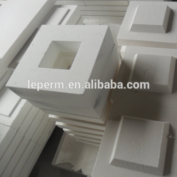 High temperature 1800c fireproof ceramic fiber plate