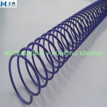 Plastic spiral coils wire for binding,Plastic single coil and spiral wire for book binding