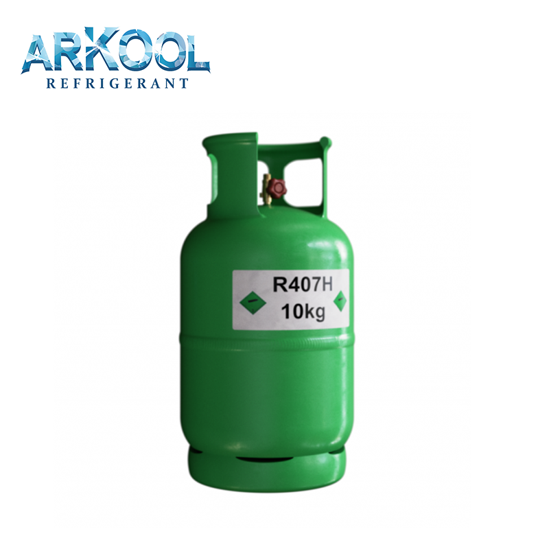 Hot sale R407C refrigerant gas with cheap price  11.3KG cylinder in hydrocarbon