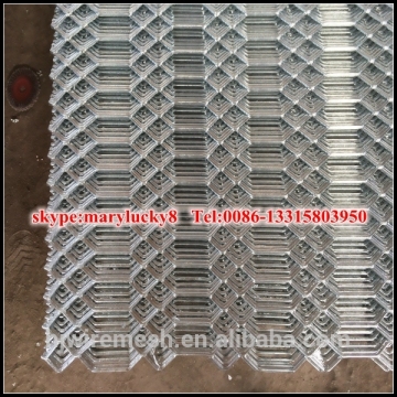 galvanized expanded gothic mesh/gothic expanded metal mesh