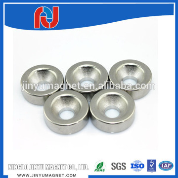 Screw hole indisc make neodymium permanent magnet