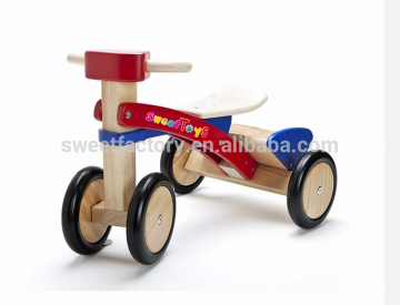 Children's wooden bicycle toy