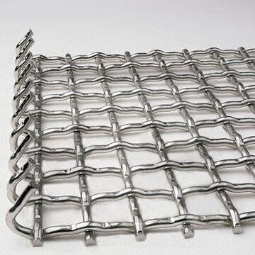 Stainless steel crimped wire mesh, weaving after crimping weaving patterns