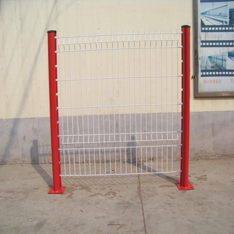 pvc coated galvanized 3d welded wire mesh fence