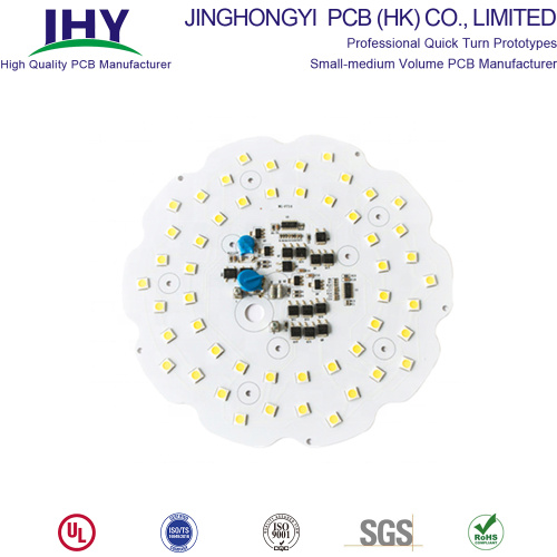 94v0 Dual Layer Aluminium Metal Core PCB FR4 Clad Copper MCPCB