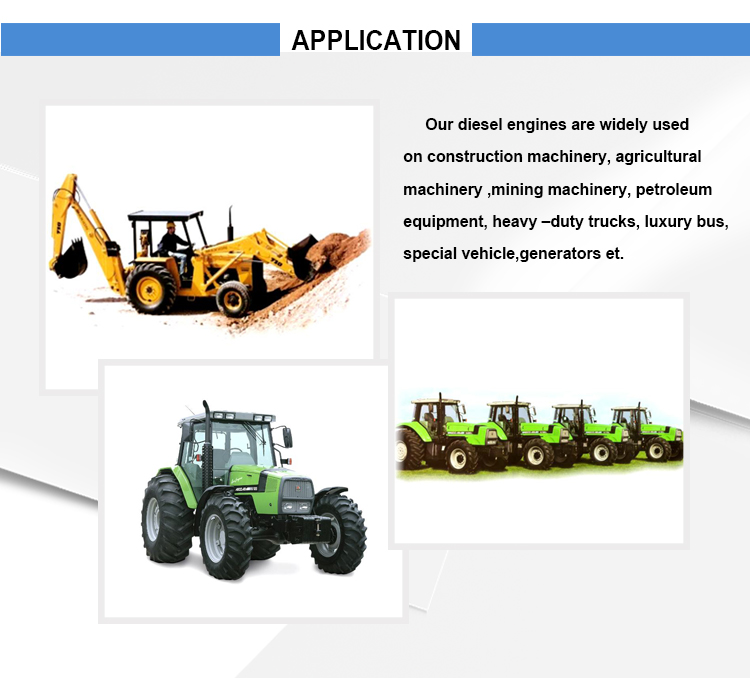 Deutz F6L913 4-stroke Engine for construction machine