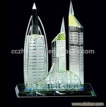2016 Best selling innotative design new product crystal building model