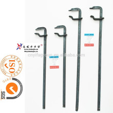 F type masonary clamp