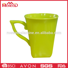 Unbreakable melamine good quality solid color personalized plastic cups