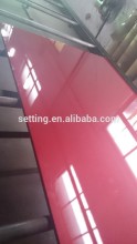 high glossy glossy red uv mdf board