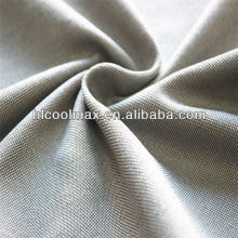 50%coolmax 50%bamboo carbon fiber mixed knitted fabric