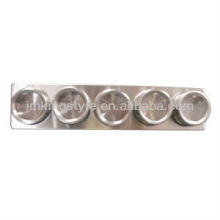 0.4mm thickness Stainless steel Magnetic sliding Spice Racks