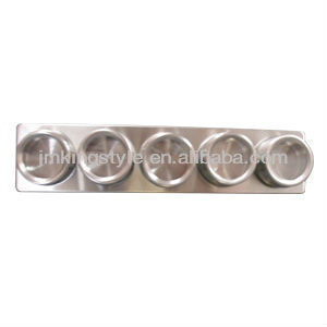 0.4mm thickness Stainless steel Magnetic sliding Spice Racks