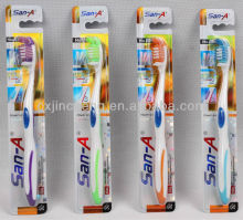 SAN-A E-917 Adult Tooth brush with tongue cleaner