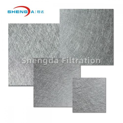 Malha de filtro sinterizada de fibra de metal sinterizada sinterizada