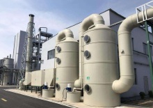 Industrial wet dust collector systems gas scrubbers