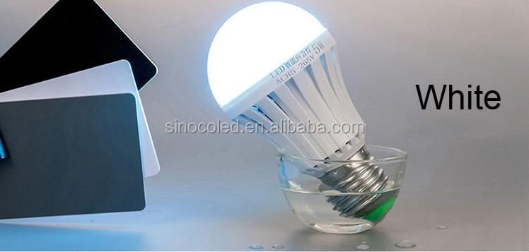 Led emergency bulb light B22 E27 E26, led intelligent bulb light emergency use, led magic bulb