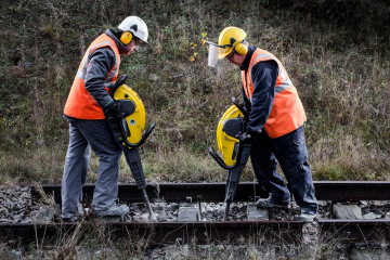 Portable Rail Tamping Machine