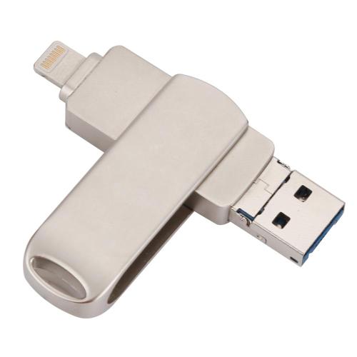 3 EM 1 USB Flash Drive Micro Iphone