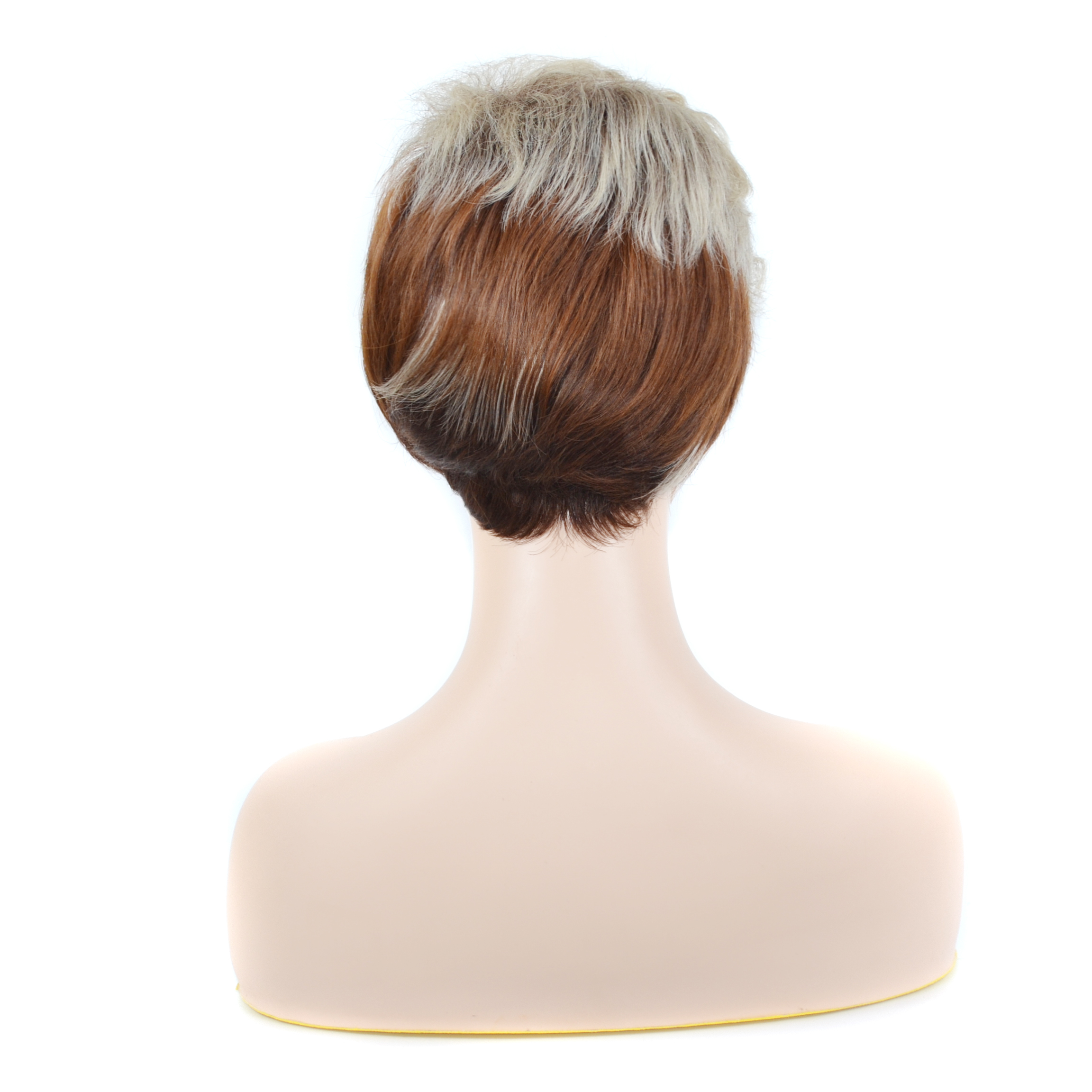 MYZYR wholesale women gradient color short hair wig cheap hair high quality synthetic hair