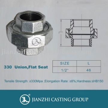 hot dip Union flat seat