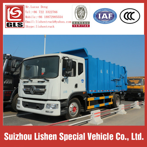 Compact Truck Garbage Truck Giá công suất lớn