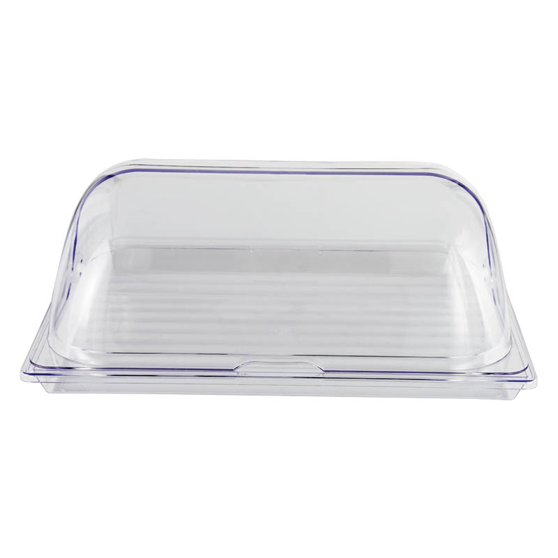 Buffet Display Dome Cover Plastic Dome Rectangular Food Cover 35x50cm Dome Roll to Top Cover