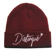 Promotion Winter Knitted Beanies with Embroidery Logo