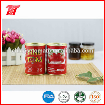 400g Healthy canned tomato paste of Fine Tom brand