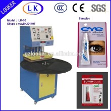 Hot blister pack machine for glue pack