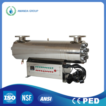 200W SUS304 Ultraviolet Light Water Sterilization System