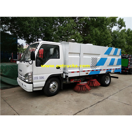 ISUZU 130HP 5 MT Road Sweeping Vehicles