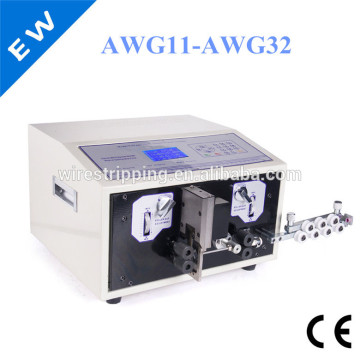 Computerized wire stripping machine, wire cutting machine EW-02A