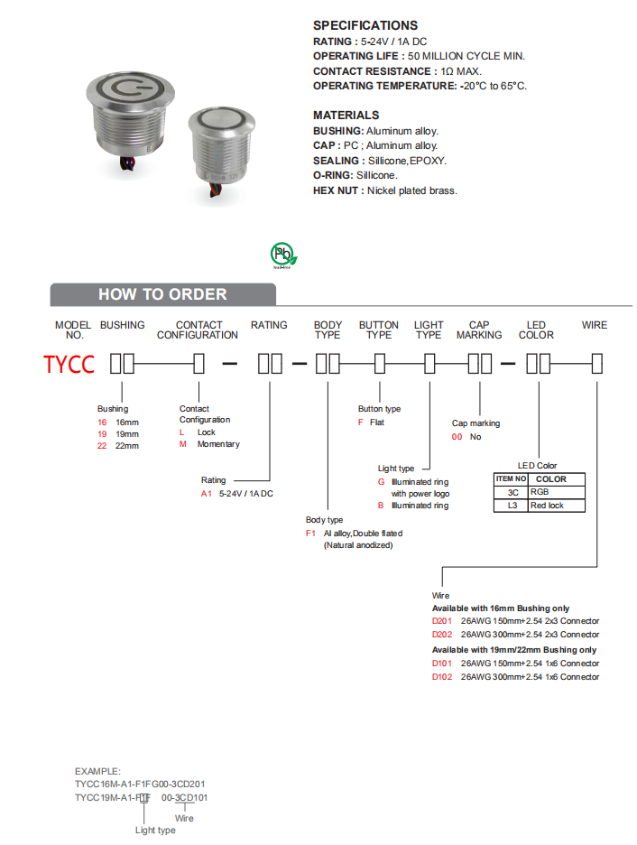 Smart Touch Metal switch