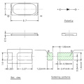 Yüksek Parlaklık 660nm LED 5730 0.2W Kırmızı LED