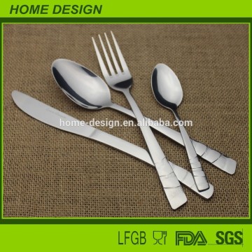 stainless steel cutlery/hand polish cutlery/cheap cutlery