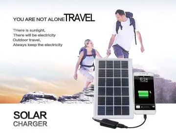 2016 new solar ideas DC portable solar panel with charger adapter for mobile phone solar charger