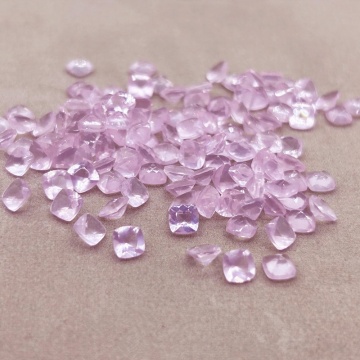 Wholesale Natural Rose Quartz Pillow Shaped Loose Stones