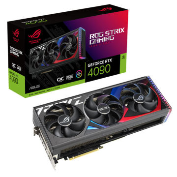 NVIDIA GEFORCE ROG STRIX RTX 4090 O24G GAMING with Exceptional Thermal Performance