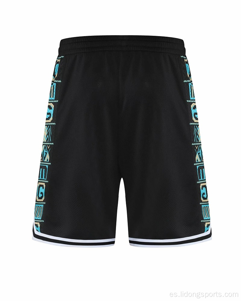 Pantalones cortos de baloncesto masculino para hombres cortos deportivos de verano