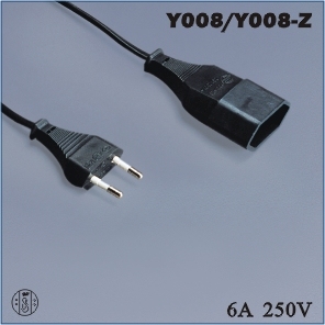 VDE extension cord vde extension plug cord vde extension power cord