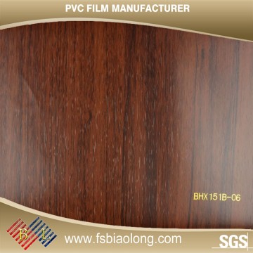 Welcome your own design Customized super quality pvc wood grain film