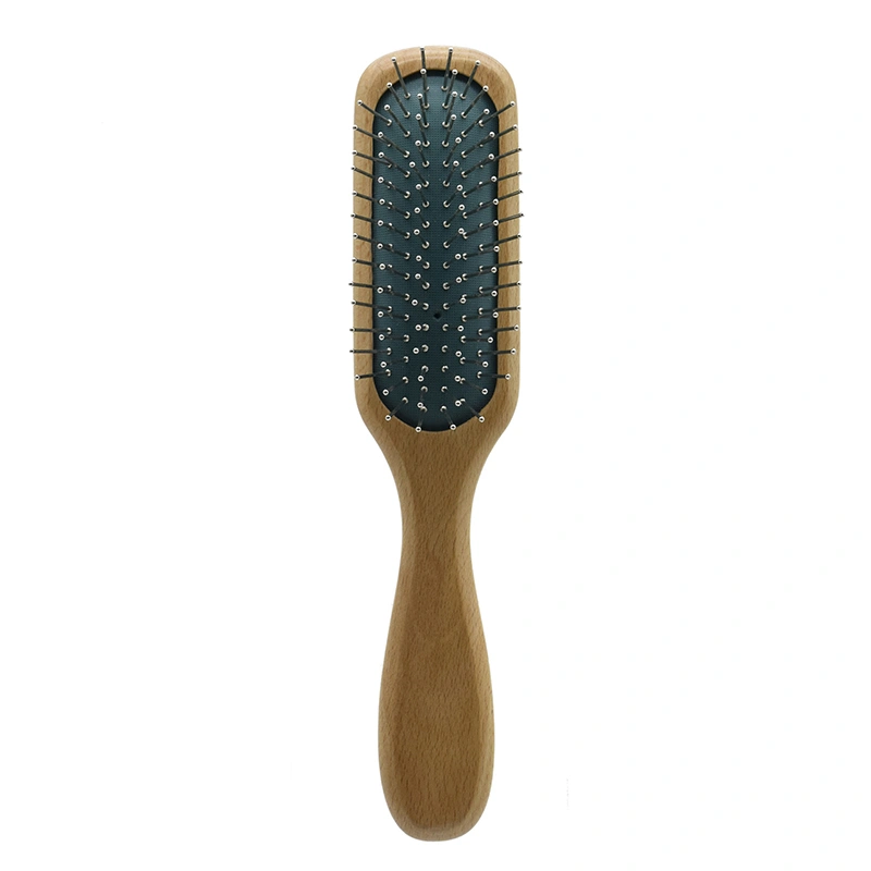 Hot Sales Professional Paddle Massage Hair Brush/Hair Brush with Wooden handle Paddle Hair Brush