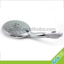 Plastic bathroom skin care shower head with dismountable temperature display