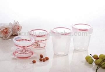 Lock Cup 300ml,plastic lock cup,container box