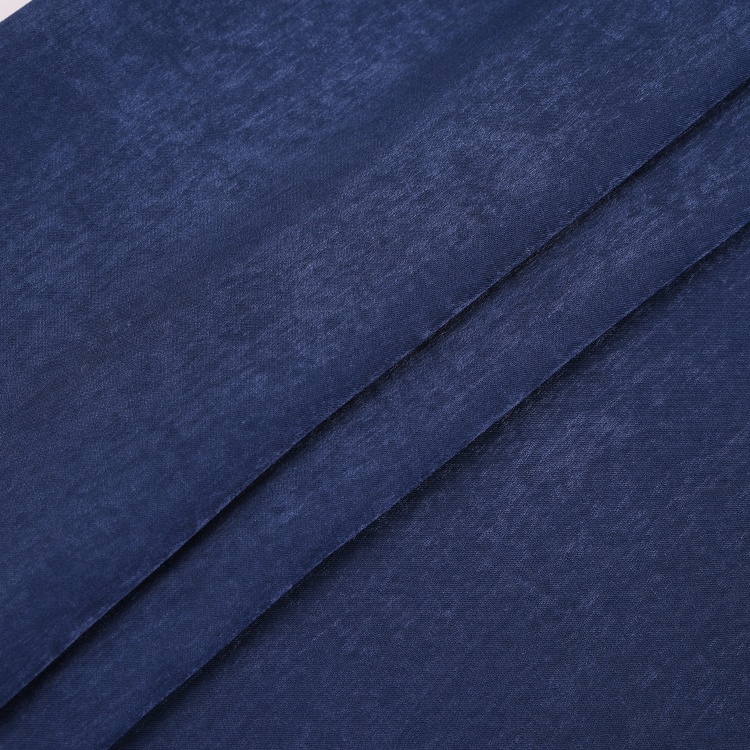 High quality new fashion solid color dyed woven 100% polyester chiffon velvet curtain fabrics