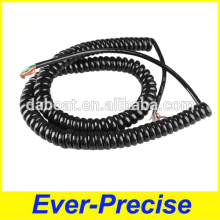 RoHS Custom 1500*30, 18AWG coiled curly flexible cord for Truck