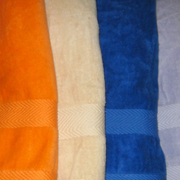 serviettes dobby en 100 % coton, différentes couleurs sont disponibles