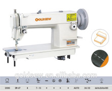 SR-202 high speed duty top and bottom feed lockstitch sewing machine